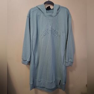 CCX Sweatshirt Hoodie Dress Women's Size XXS Cotton Blend Oversized